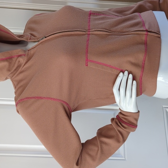 Fabletics Zip-Up Waffle Hoodie XS - Picture 2 of 12